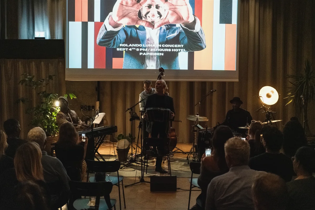Rolando Luna — One Night Only on Papirøen, Copenhagen